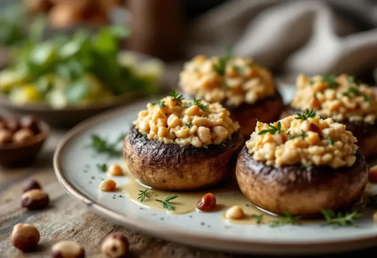 ये भरवां मशरूम त्योहारों की बची हुई पोल्ट्री को निखारने के लिए एकदम परफ़ेक्ट हैं