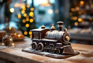 मार्सेय में अनोखा क्रिसमस : इस पूर्व रेलकर्मी ने सोची बर्फीली ट्रेन के आकार की बûश !