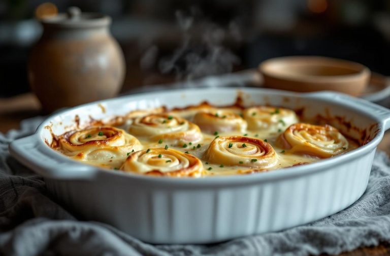 शीतऋतु की सुगंध से भरी मुलायम धमाका: ये लीक‑जाम्बोन के अल्ट्रा चीज़ ग्रैटिन रोल्स वादा करते हैं एक बेहद क्रीमी पारिवारिक डिनर