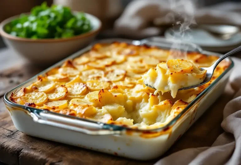 कटे हुए आलू, शैवर बकरी पनीर और बस एक बार ओवन में: सर्दियों का यह अल्ट्रा सिंपल ग्राटिन जो थोड़े से सामान में भी लाजवाब लगेजात है !