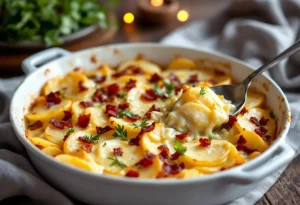 कानकियोत्त वाली टार्तिफ़्लेत : अल्ट्रा फ़ोंदान्त और हल्की ग्राताँ रेसिपी, ओवन में बेहद आसान