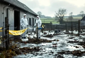 ब्रिटनी में बतखों के एक फार्म में पक्षी फ्लू का प्रकोप पाया गया, तुरंत चेतावनी जारी