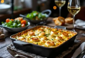 लीक–सेंट-जैक्स ग्रैटिन : बनाना आसान, स्वाद बिल्कुल festive दावत जैसा