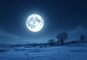 अनूठा बर्फीला पूर्ण चंद्र 1 फ़रवरी को आ रहा है : इसे अच्छी तरह निहारें और जानें कि इसका यह नाम क्यों है ?